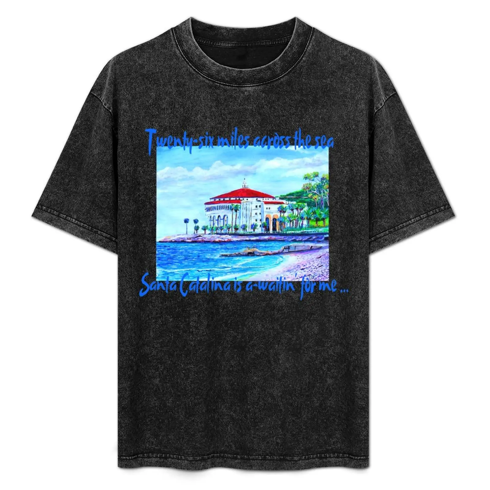

Catalina Island T-Shirt Soft Touch Basic Cotton T-Shirt