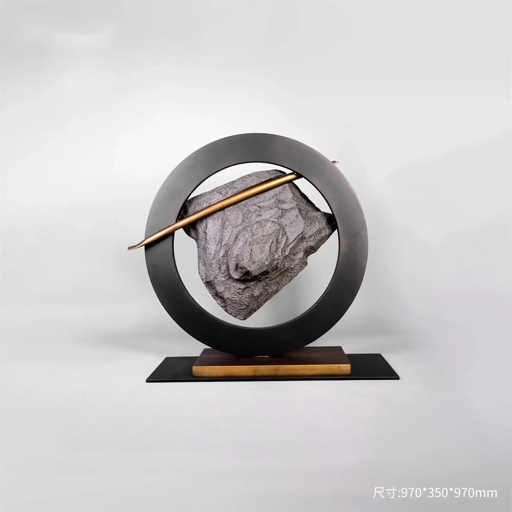 

Home accessories, hotel villa furnishings, modern minimalist fiberglass abstract sculptures, art furnishings