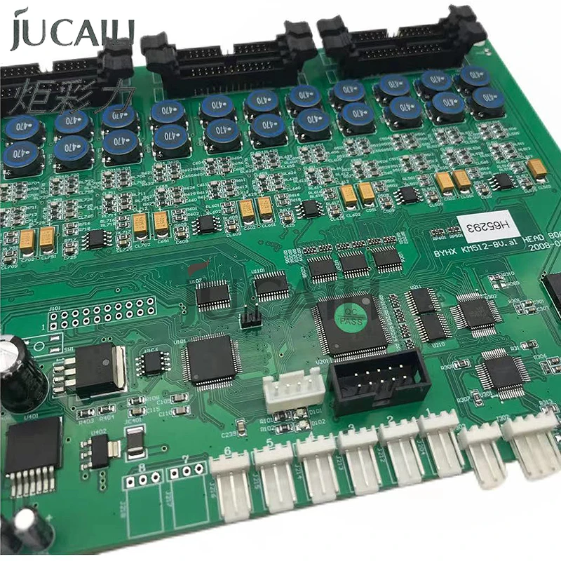 JUCAILI New Inkjet Printer BYHX 512 8 heads small board for Ko ni ca 512 printhead board for Allwin Xuli Human Flora printer