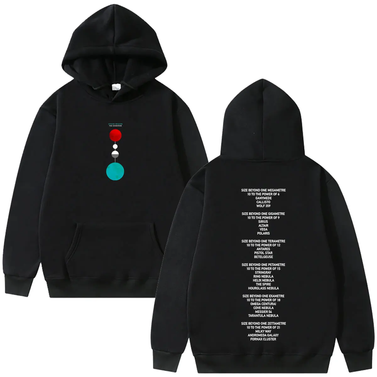 

Singer Steven Wilson Graphic Hoodie The Overview Album Merch Hooded Sweatshirt Men's Women Fashion Oversized Pullover Hoodies