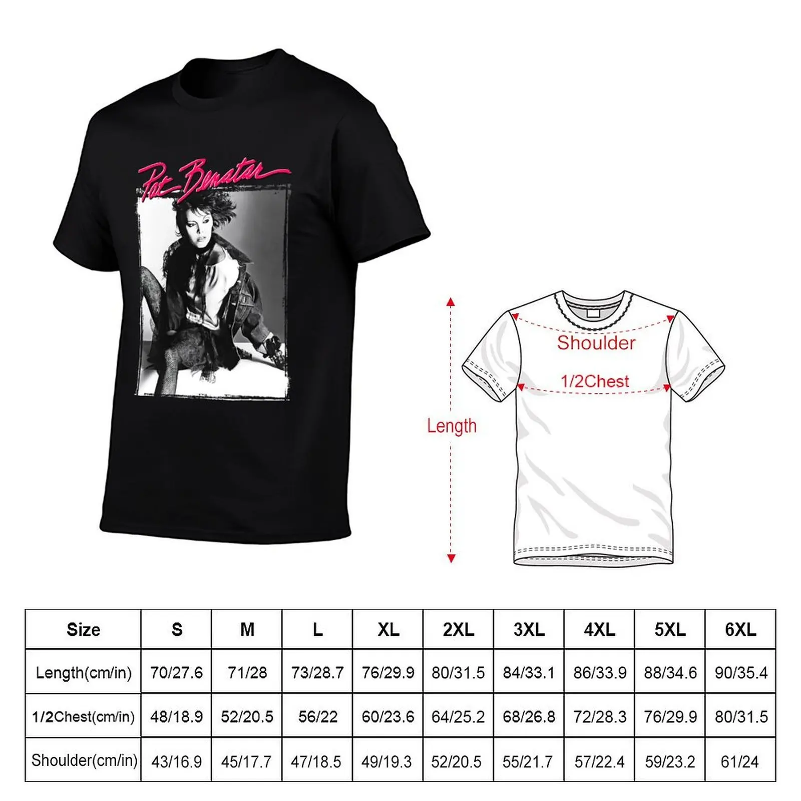 Poster Song Pat Benatar Diamond Field T-Shirt man clothes graphic shirts funny t shirts for men