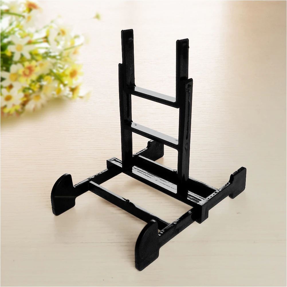 

5pcs Plate Display Rack Dinner Holder Plastic St Decorations Home Child Picture Hangers Sturdy Glass Cabinet