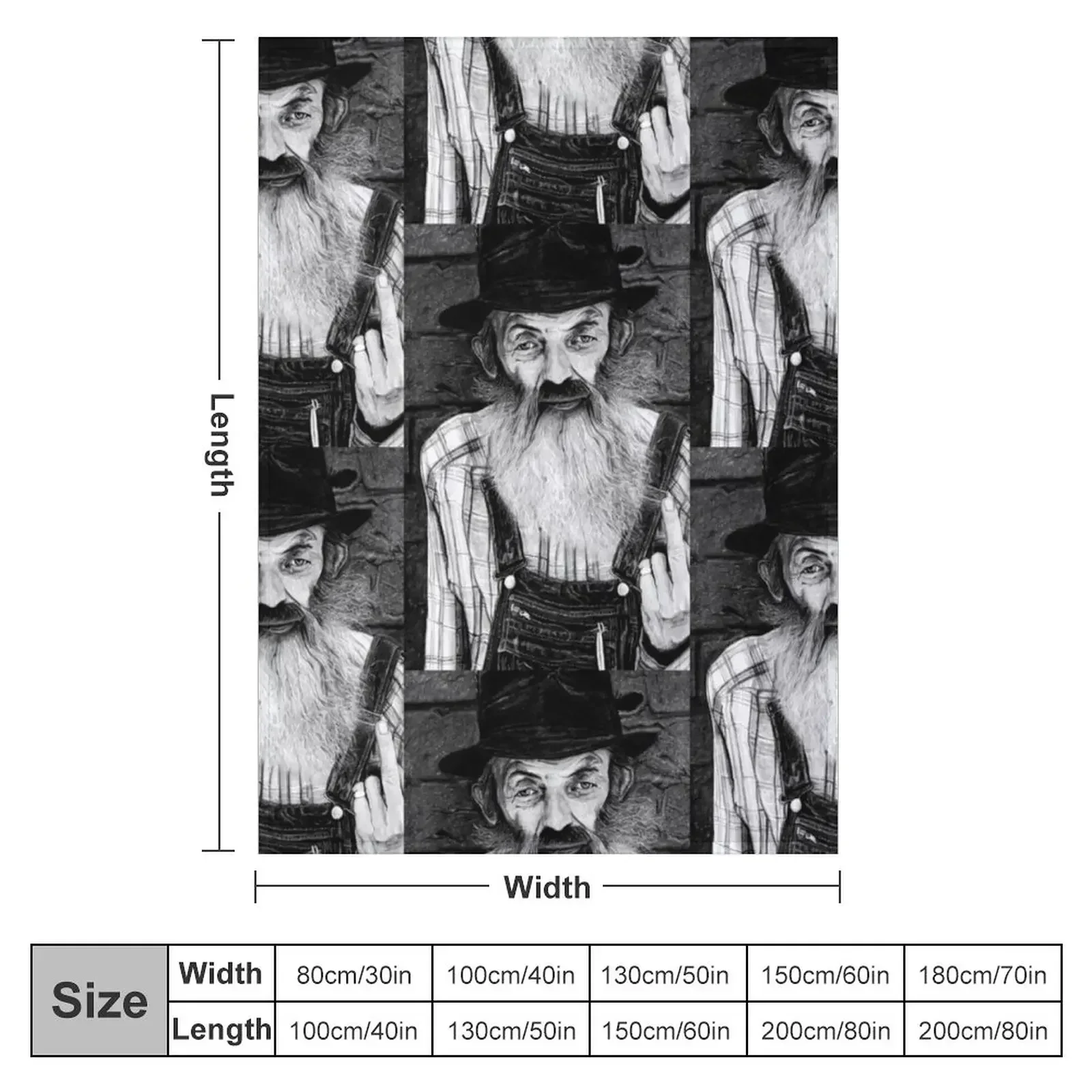 Popcorn Sutton Throw Blanket Furrys Travel Soft Beds Sofa Throw Blankets