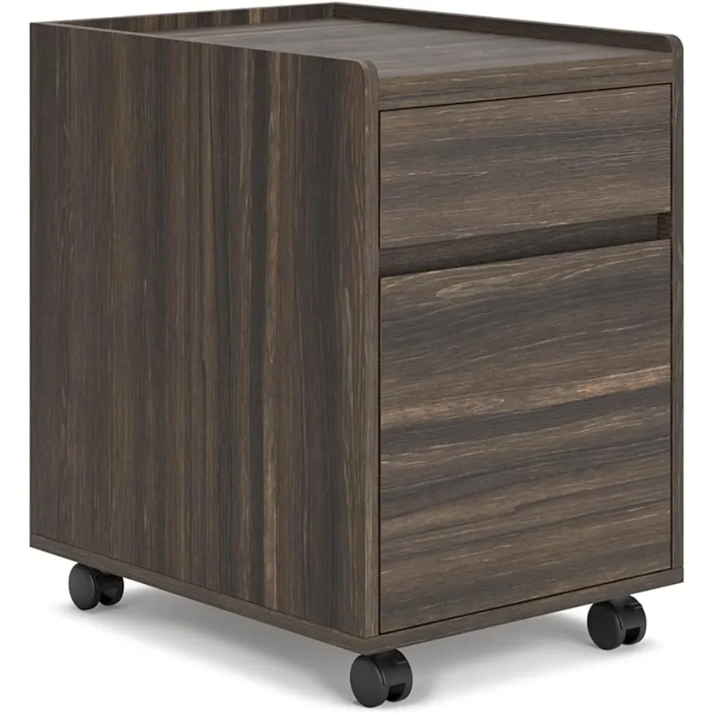 Zendex Contemporary File Cabinet With Utility Drawer Filing Cabinets Dark Brown Freight Free Storage Cabinet Furniture Office