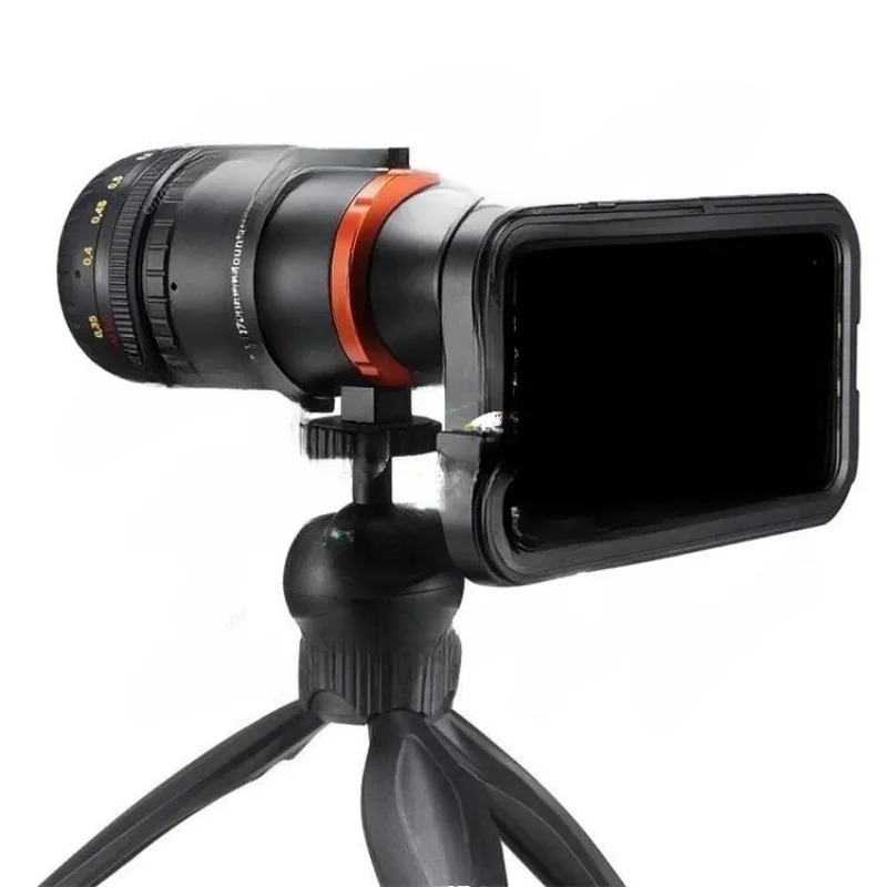 Smartphone SLR/DSLR and Movie Lens E-seat Full-frame Camera with DOF Adapter