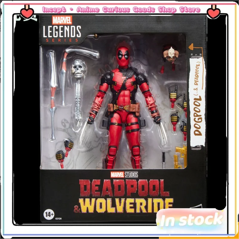 

In Stock Hasbro MARVEL LEGENDS Deadpool 3 Movie Version 6-inch Articulated Action Figure Deluxe Set Collection Birthday Gift