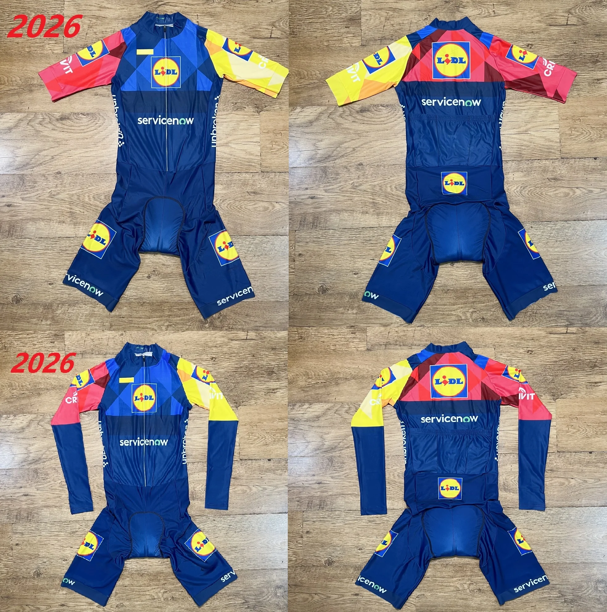 

Комбинезон LASER CUT 2026 LIDL TREKful TEAM Боди КОРОТКИЙ велосипедный трикотаж Одежда для велосипеда Maillot Ropa Ciclismo