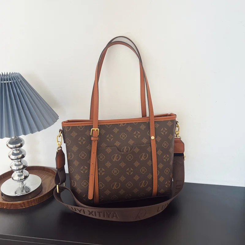 Retro Pattern Tote Handbag for Women, Large Top Handle Shoulder Bag, 2 Ways to Carry Purse for Office, Shopping & Travel