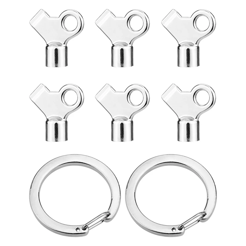 ABRE-Radiator Key, 6-Pack Radiator Bleeding Air Valve Key For Bleeding Old Home Radiator