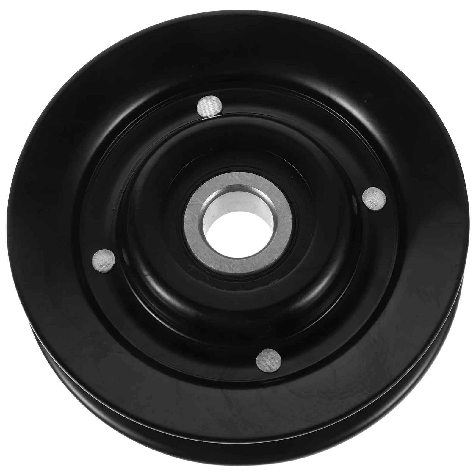 

Air Conditioning Pulley Durable Metal Easy Installation Universal Tensioner Wheel Guide Accessories Efficient AC Belt