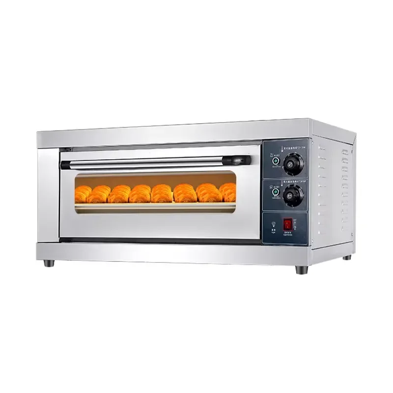 Commercial Electric Oven 1 Layers Built-in Ovens Baking Bread Cake Bread Pizza Machine 220V MCO01001