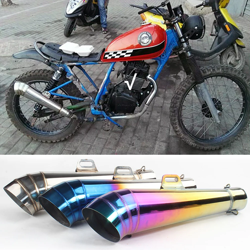 لمعظم أنابيب عادم الدراجات النارية، وأنابيب عادم الدراجات النارية العالمية عيار 51 مم وكاتم الصوت مع قاتل DB