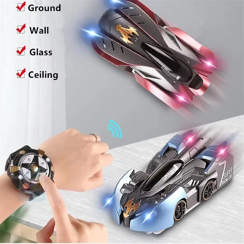 Voiture cascadeur rotative anti-gravité pour enfants, voiture d'escalade murale, télécommande, cadeau pour enfants, Rc360, 2.4g