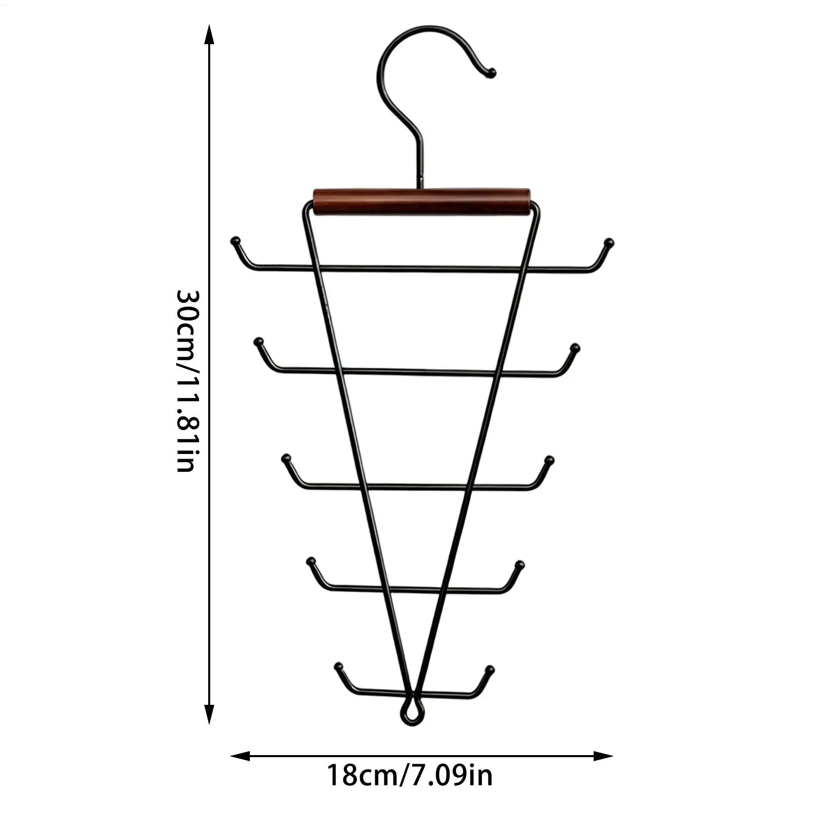 Hanger Hooks Space Saver Double-Sided Multi-Layer Non-Slip Clothes Hanger Connector Hooks Wardrobe Storage Organizer For home