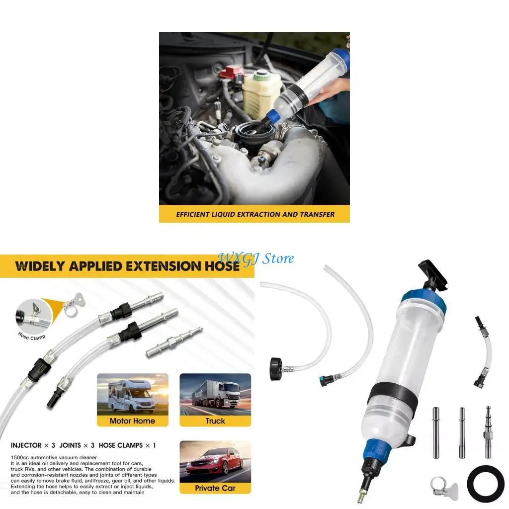 

37JE Automotive Fluid Extractor Oil Extraction Manual Operation Design for Efficient Oil Change Applications