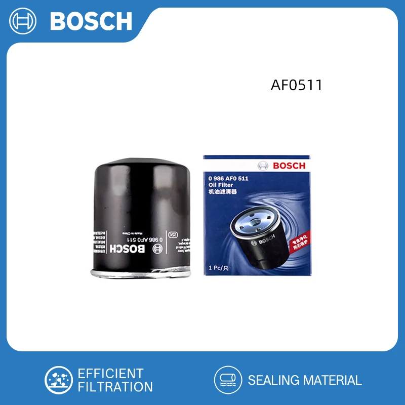 BOSCH AF0511 Oil Filter Fits ChangAn CS35 1.6 Alsvin V5 V7 1.6B EADO 1.5 H15002-1000