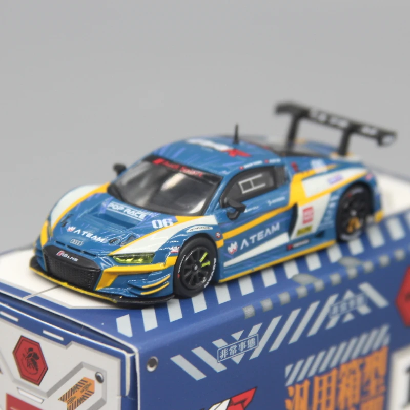 PopRace 1: 64 alloy touring car sports car model EVA Zero Machine
