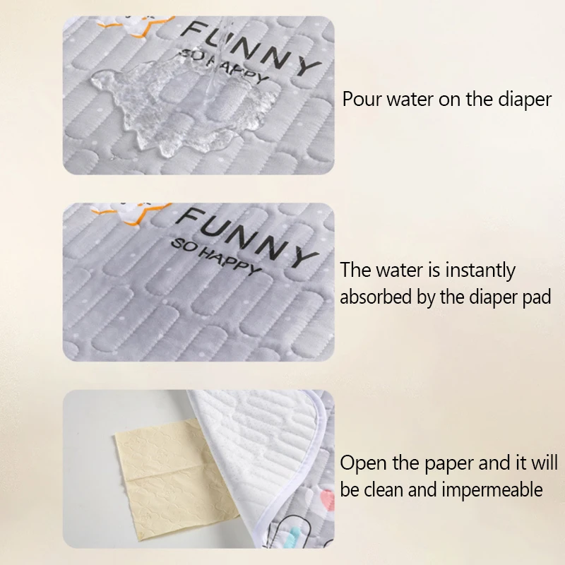 Multi-sizes 70-200cm Waterproof Mattress Urine Mat Adult Women Menstrual Pad Bed Sheet Protector Elder Disabled Baby Urine Mat