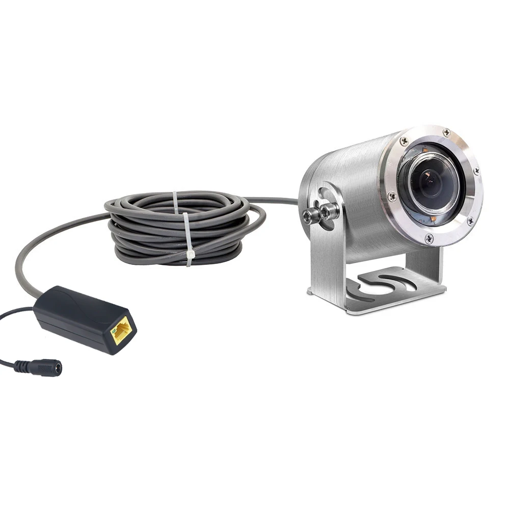 IP68 Protected underwater CCTV camera 316L stainless steel Aquarium camera Fishing underwater HD camera