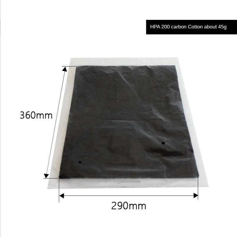 5 ชุดแผ่นกรอง Hepa และผ้าฝ้ายคาร์บอนเครื่องฟอกอากาศอุปกรณ์เสริมสําหรับเครื่องฟอกอากาศ Honeywell HPA 200