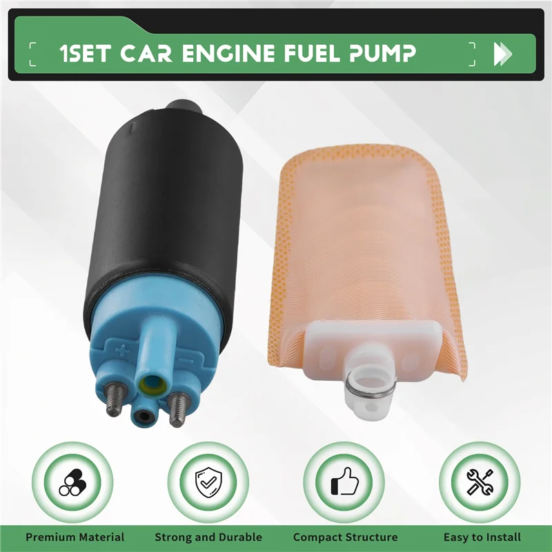 Superior-15100-57B10 Pompa carburante motore auto per Suzuki Mitsubishi Walbro Delphi Airtex E2111 Delphi: EP0318 FE0189 FE0204