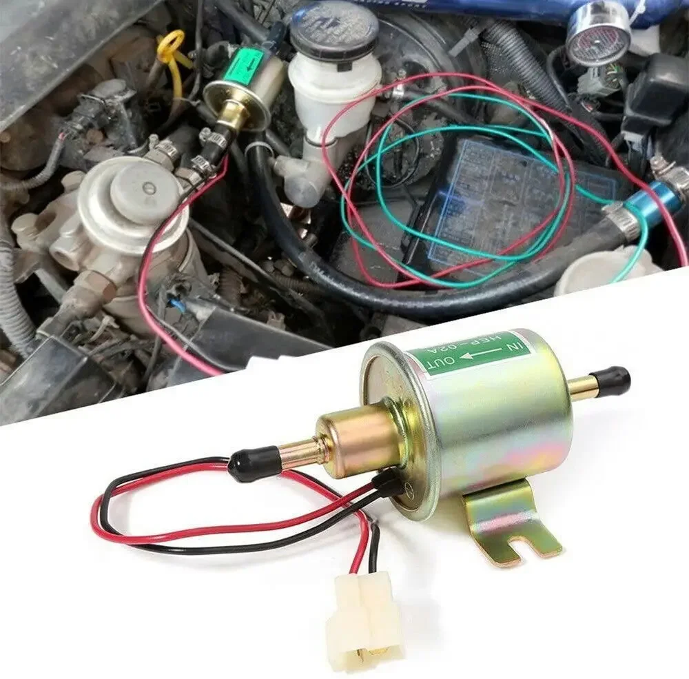 6414671 E8012S FD0002 P60430 High Quality 4pcs 12V Electric Fuel Pump Inline Low Pressure Gas Diesel For Toyota Gold FP-1012