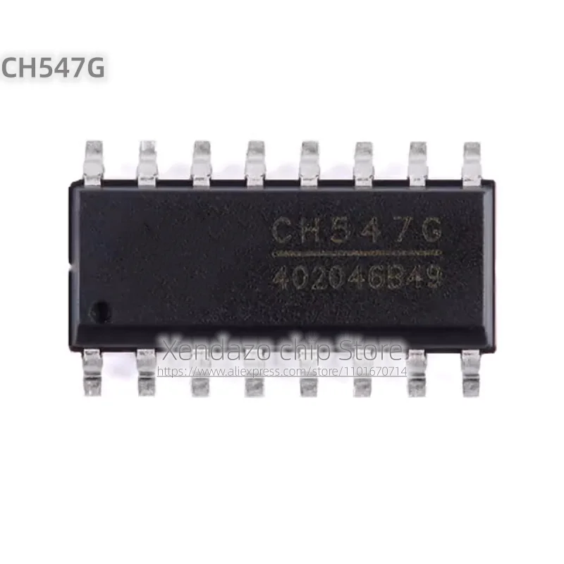 10pcs/lot CH547G SOP-16 package Original genuine 8-bit enhanced USB microcontroller chip
