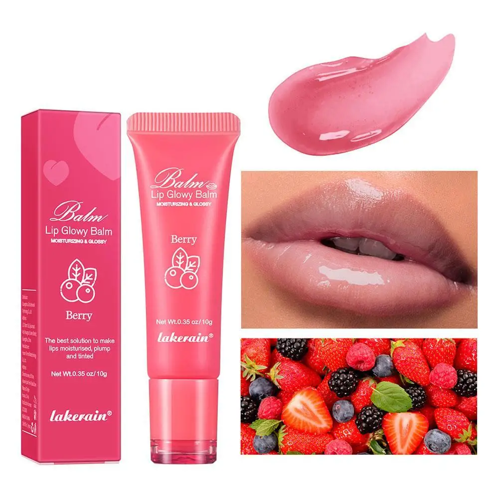 Óleo labial de frutas para brilho labial esfoliado, bálsamo pêssego amarelo, óleo labial brilhante, laranja hidratante, laranja nutre, fruta fofa