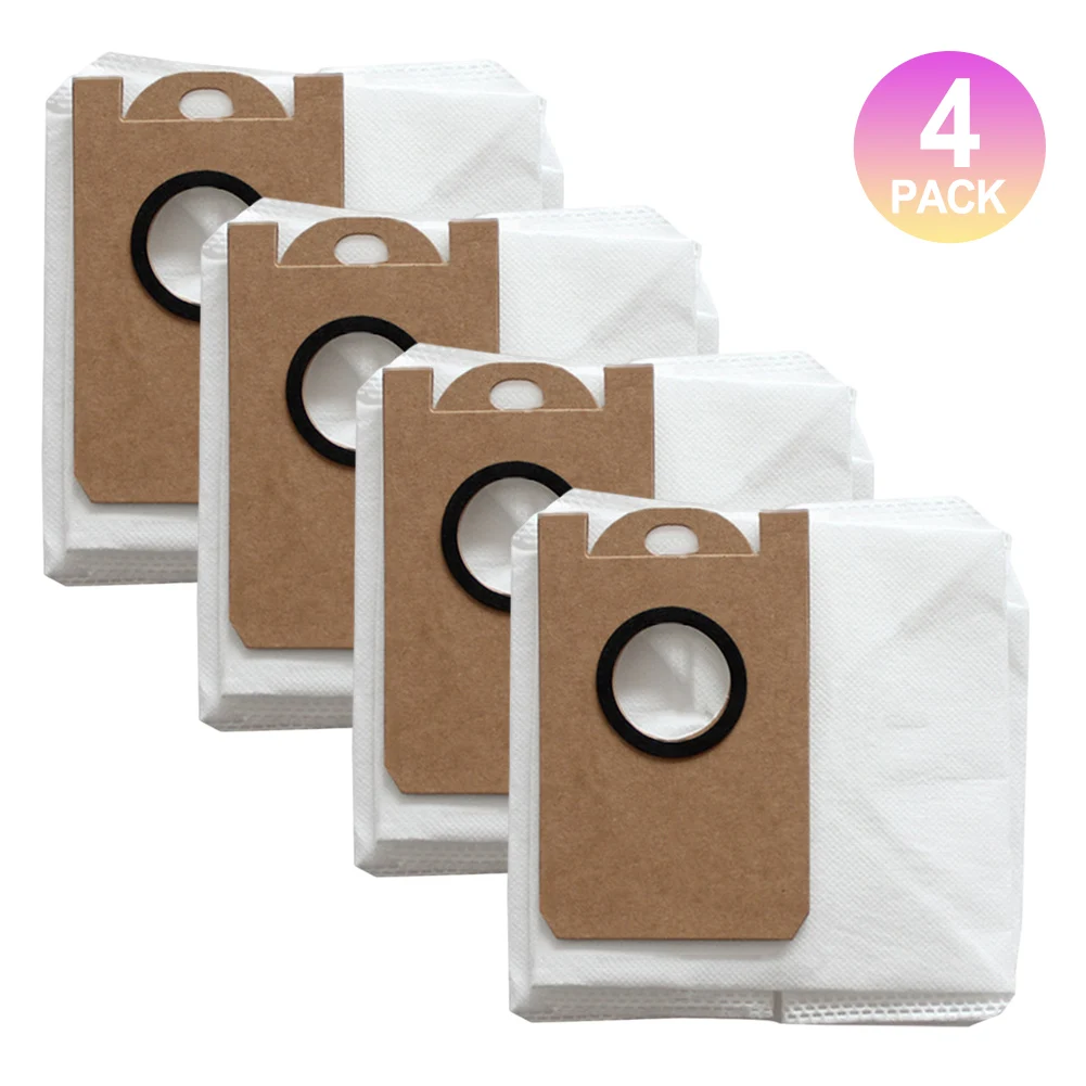 Reliable Filtration 4 Pack of 3 5 Liter Disposable Dust Bags for Use with For BObsweep Dustin and For Orbi Vacuums