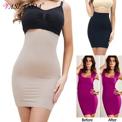 Vrouwen Half Slips Voor Onder Jurken Hoge Taille Onderrok Naadloze Rok Shapewear Tummy Controle Body Shaper Afslanken Ondergoed