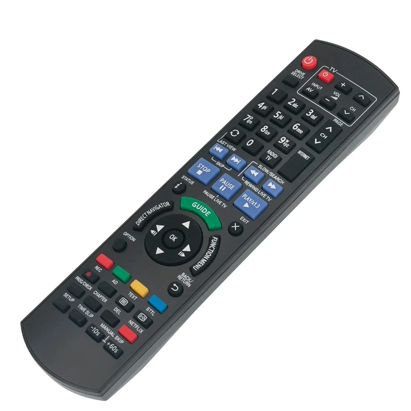 N2QAYB 000780   ملحقات استبدال جهاز التحكم عن بعد لمسجل DVD Blu-Ray من باناسونيك