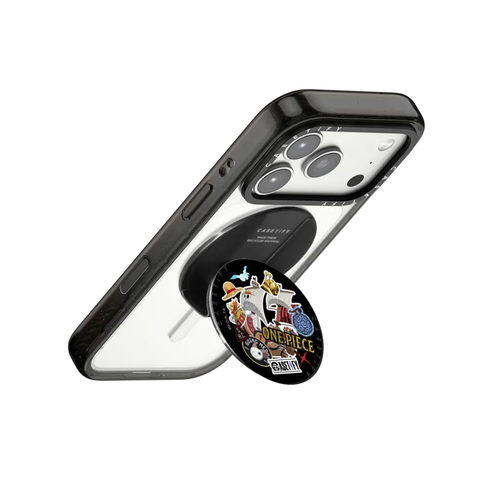CASETiFY Co-branded One Piece Cartoon Series Magnetic Phone Holder Card Pack for iPhone 17 16 15 14 13 for Samsung S25 S26 A57 view 4