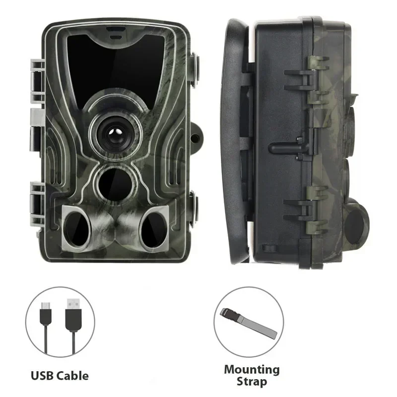 الأجهزة المنزلية كاميرا مراقبة 4G خارجية HC-801LTE إصدار 4G MMS يدعم التحكم عن بعد في التطبيق