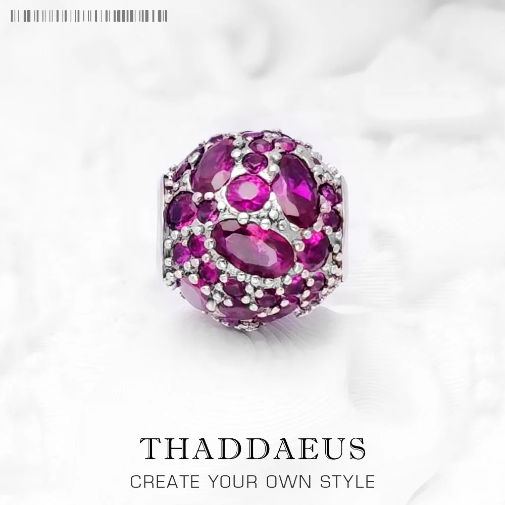 

Бусины с красным огнем, новые европейские ювелирные изделия «сделай сам», серебряные аксессуары, подарок для женщин