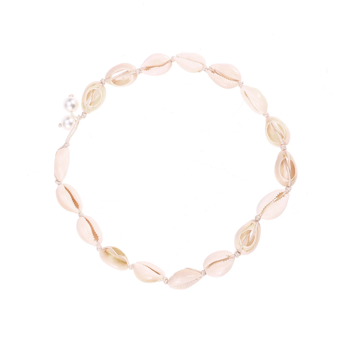 

Shell Necklace For Women Hand-Made Alloy Beach Jewelry Gift Valentine Birthday Christmas Graduation Shell Beaded Necklace