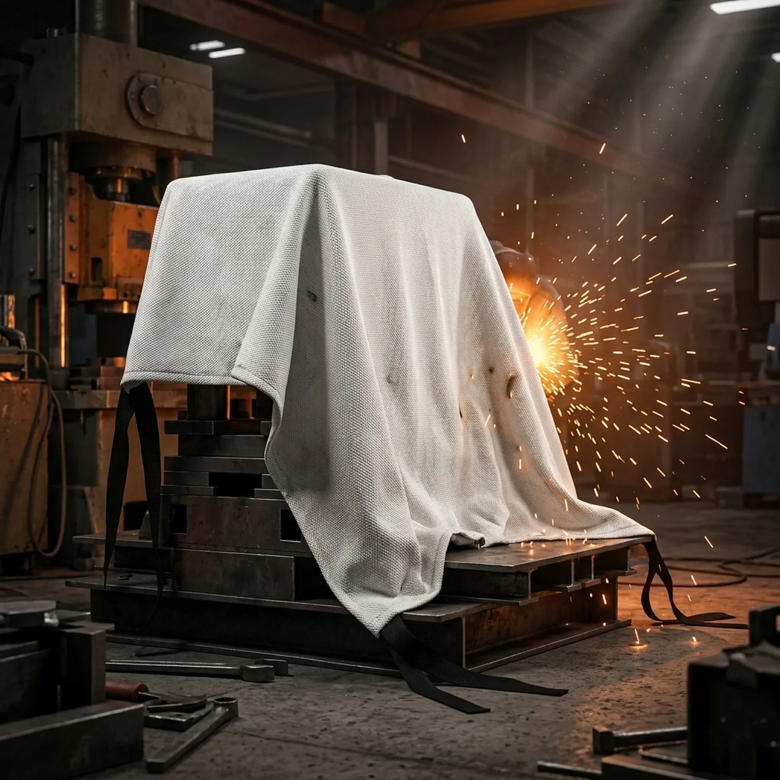 Retardent Fire blanket 1pc Gas station Fireproofing 1.8*1.2M Accessory Protective Cover Welding Flame Shield Useful