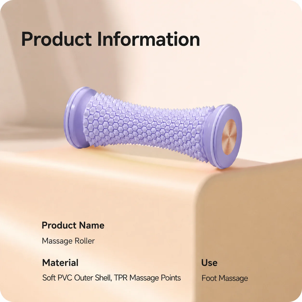 Voet massage roller voor fascia en spierontspanning_voghion.com