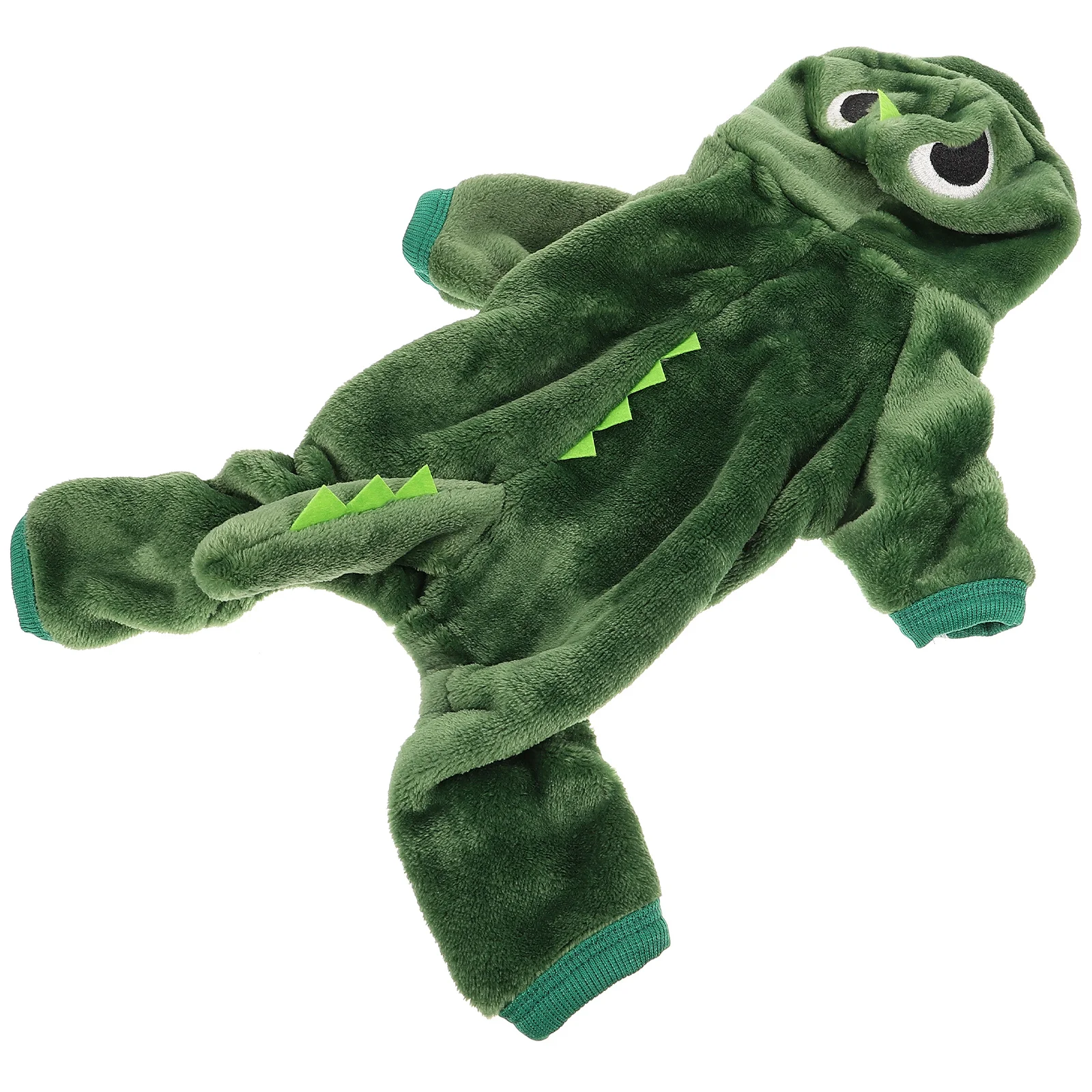 

Pet Comfortable Dog Clothes Hoodie Thickened Puppy Dinosaur Outfit Autumn Warm Windproof Coat Stylish Warm Keeping