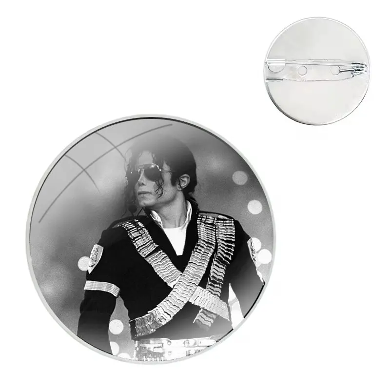 Badge Brooch Pin Accessories For Clothes Backpack Decoration gift Michael Jackson