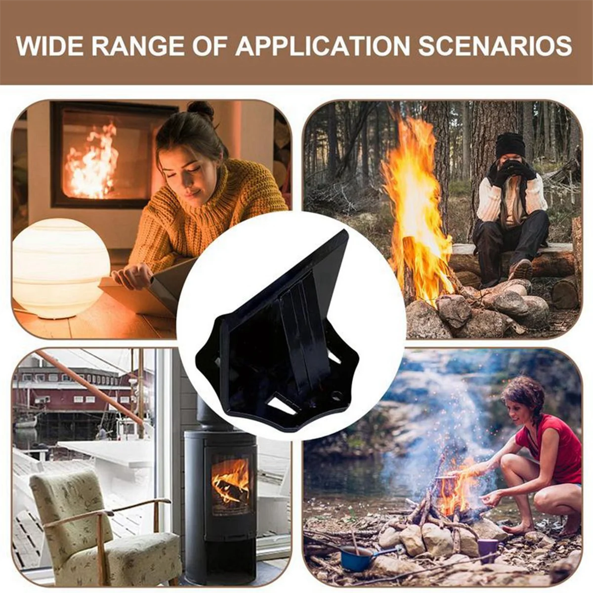 Outil de fendage manuel pour grand et petit bois de chauffage, outil en acier portable, accessoires de coupe de bois, L