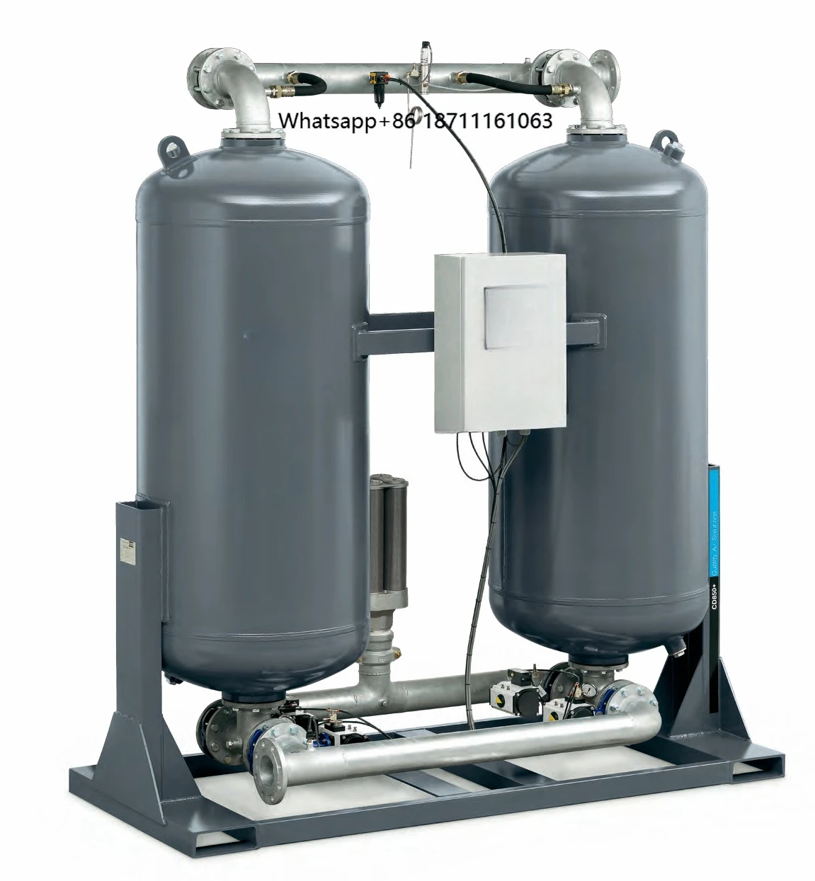 For New Desiccant Air Dryers for Air Compressor Water Cooled 380V Motor & Engine BD250+