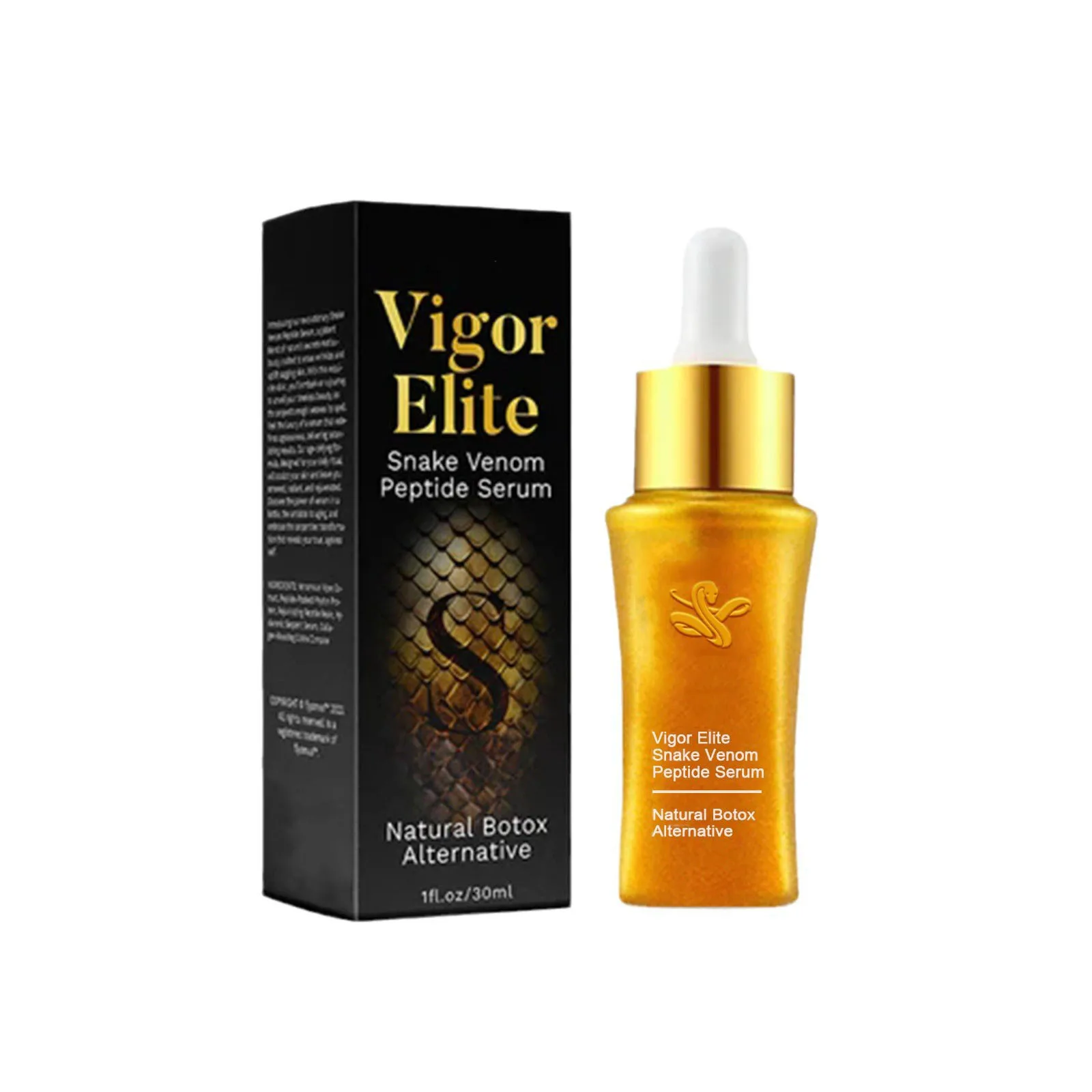 Snake Poison Anti-wrinkle 30ml Anti-aging Moisturizing Skin Lightens Facial Fine Lines Snake Poison Oligopeptide