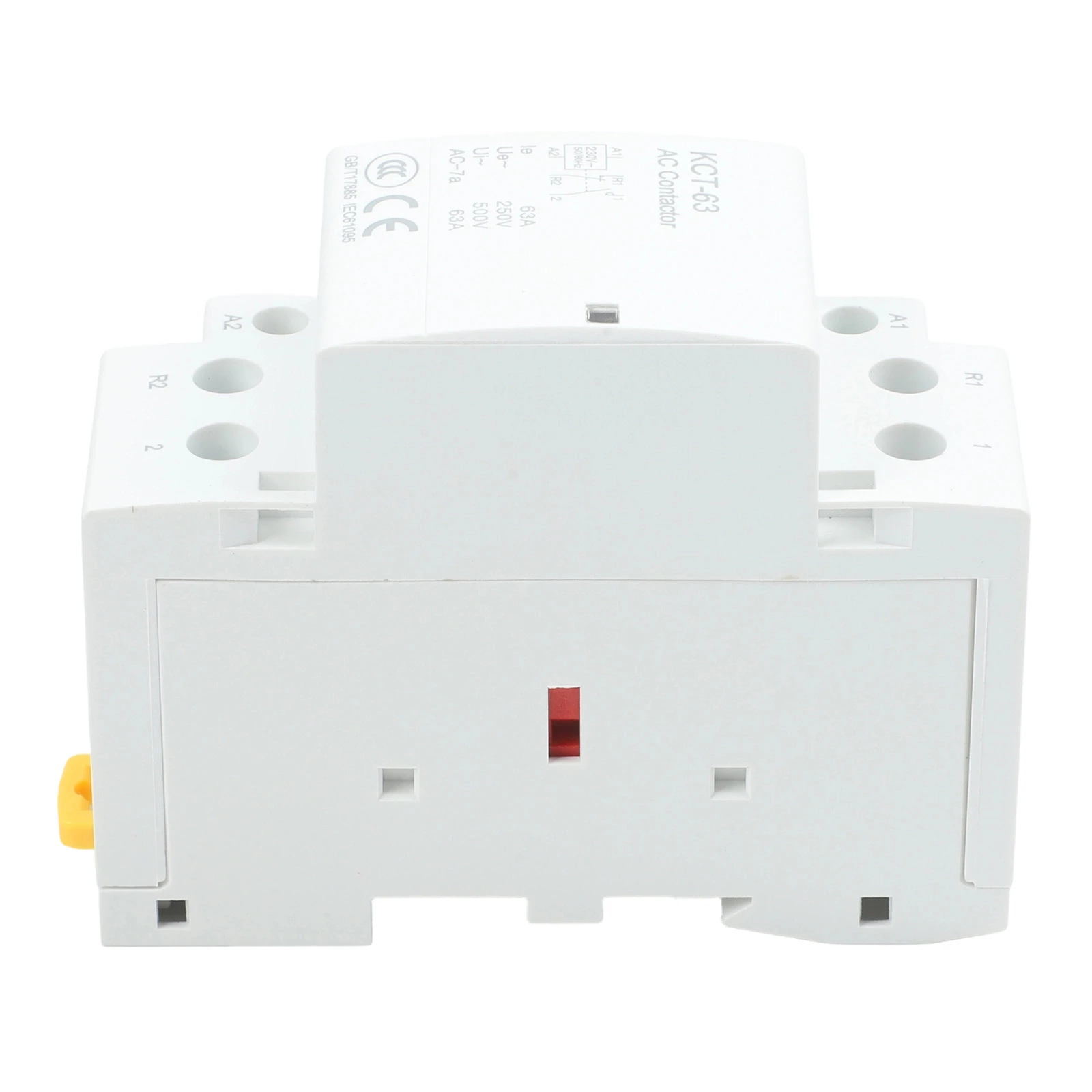 Efficient Electrical Automation Household Contactor Rated at 230V and Capable of Handling Up to 63A with Dual Contacts