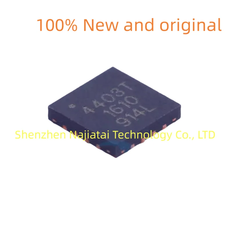 

10PCS/LOT 100% New Original A4403GEUTR-T A4403GEUTR A4403GEU A4403 4403T QFN16 IC Chip