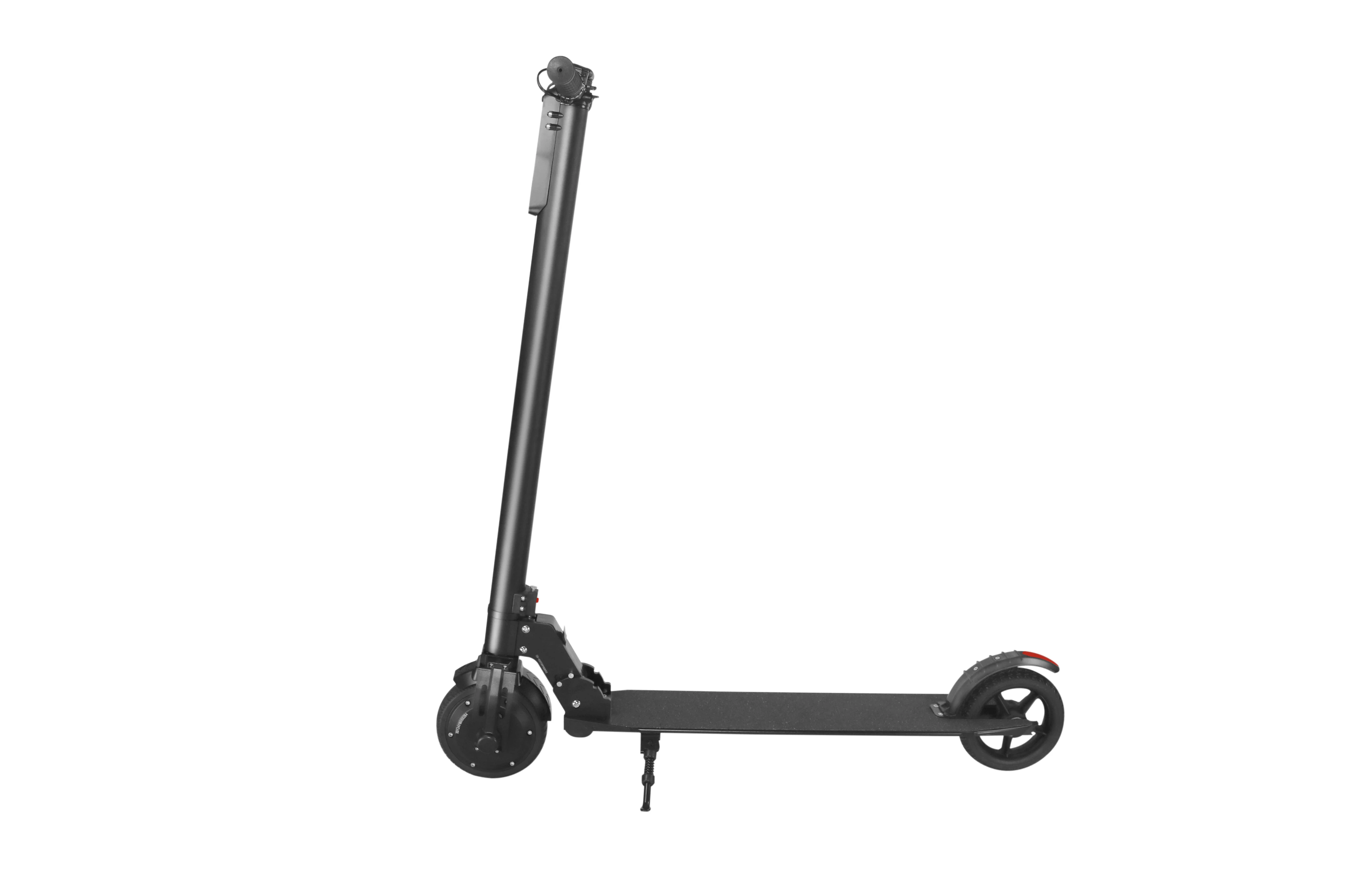 Aluminum alloy double shock-absorbing electric car 6.8-inch two-wheeled folding electric scooter for adult commuter scooter free