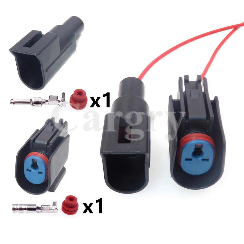 1 Set 1P 98015-0001 Car Wire Harness Sockets 980150001 AC Assembly Automobile Accessories Auto Waterproof Connectors