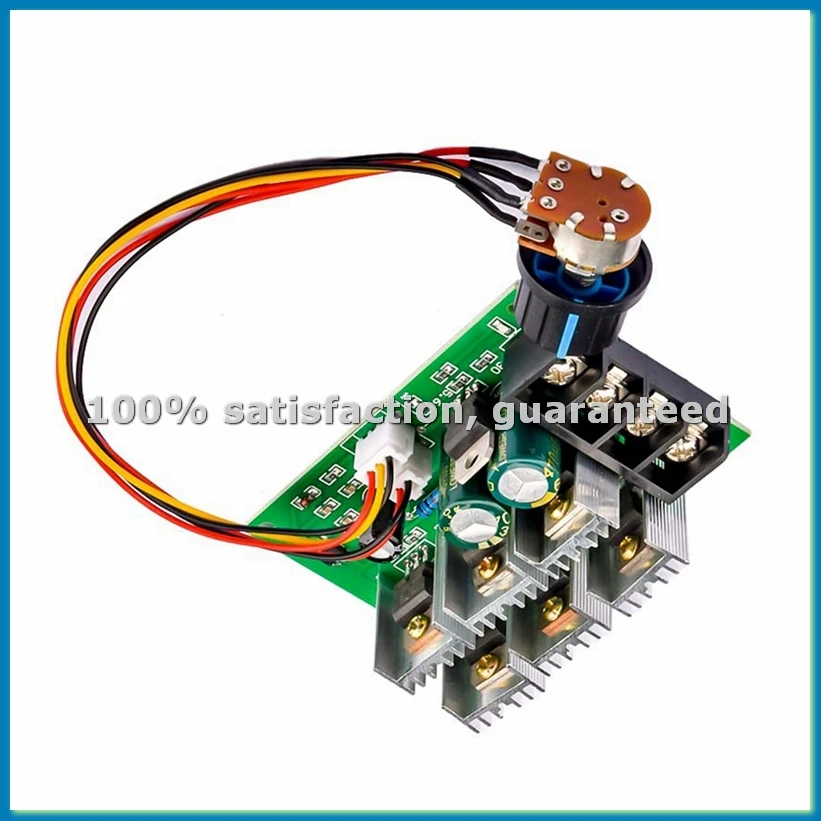 

Motor Speed Regulator 12V 24V 36V 48V High Power Drive Module PWM Motor Speed Controller 40A Current Regulator-ABFB
