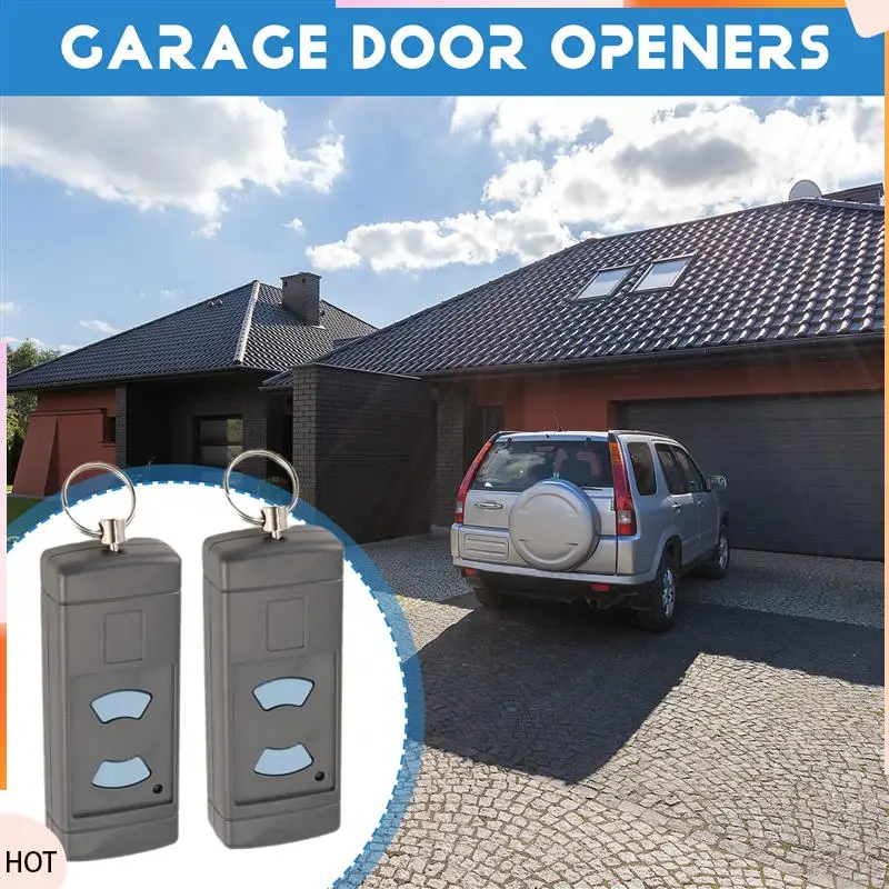 News 2 Pack Garage Door Remote Handheld Transmitter Replacement For HORMANN HSE2-868 HS4-868 HSM4-868 GARADOR Promatic Easy Inst