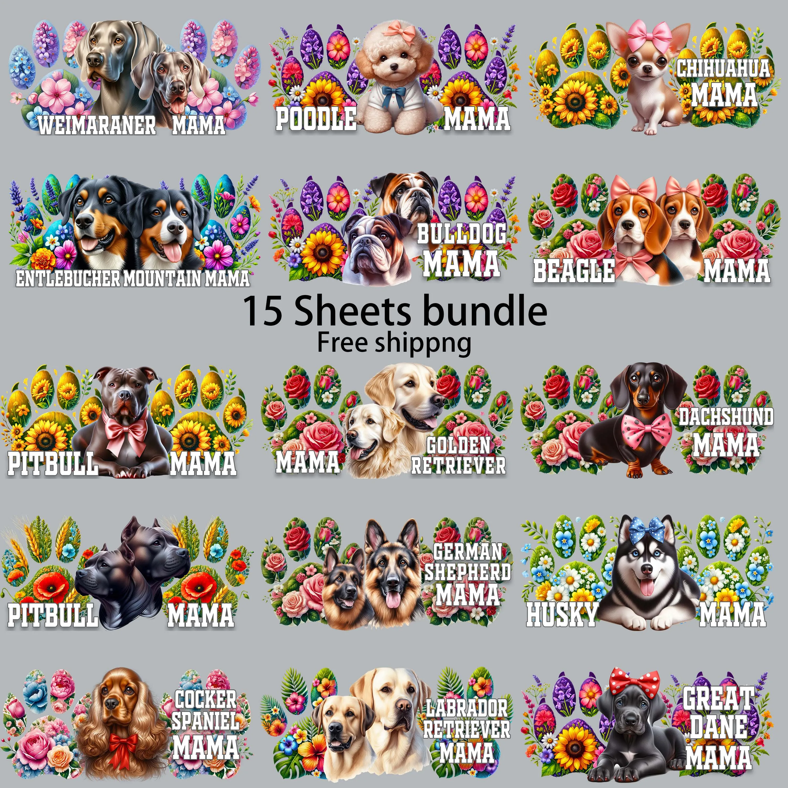 15pcs Funny Sarcastic Animal 16oz UV DTF Sticker Waterproof Party DIY Decals 3D transfers uvdtf tumbler stickers uv dtf cup wrap