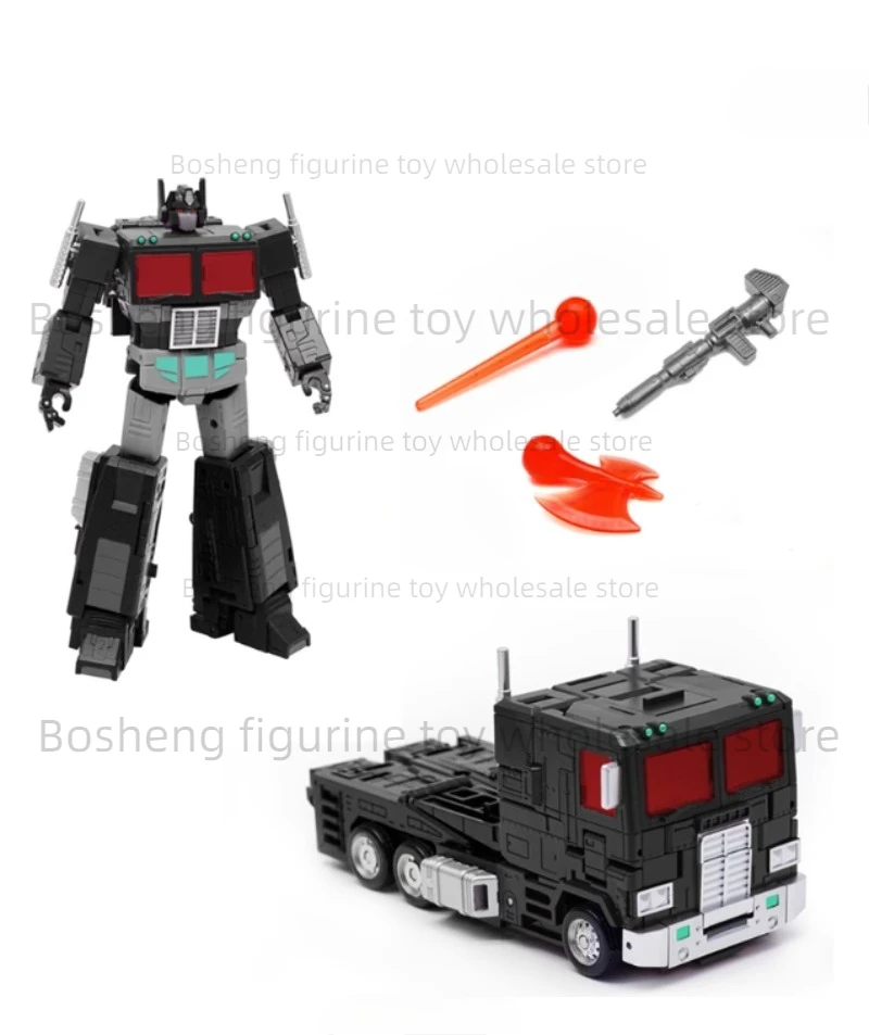 [IN VOORRAAD NU] Getransformeerd speelgoed ALS SPEELGOED AS-08B AS08C Zwart Paars KO SS86 OP Prime Action Figure